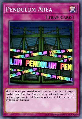 Área del Péndulo DOCS-077, carta de Yu-Gi-Oh! de Dimension of Chaos