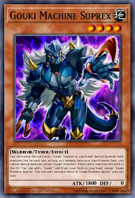Gouki Suprex Máquina