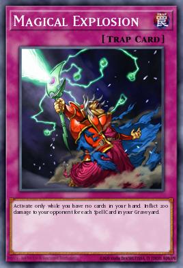 Explosión Mágica DR04-055, carta de Yu-Gi-Oh! de Dark Revelation Volume 4