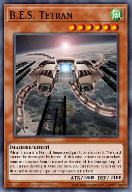 B.E.S. Tetran DR04-077, carta de Yu-Gi-Oh! de Dark Revelation Volume 4