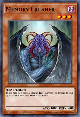 Aplastamemorias DR04-149, carta de Yu-Gi-Oh! de Dark Revelation Volume 4