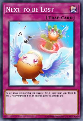 El próximo que se perderá DR04-174, carta de Yu-Gi-Oh! de Dark Revelation Volume 4