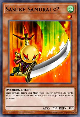 Samurai Sasuke #2 DR1-221, carta de Yu-Gi-Oh! de Dark Revelation Volume 1