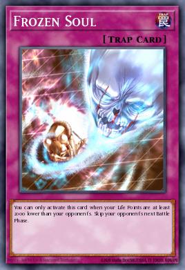 Alma Congelada DR1-258, carta de Yu-Gi-Oh! de Dark Revelation Volume 1