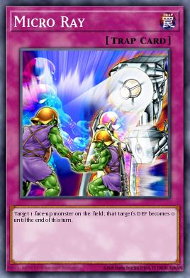 Micro Rayo DR2-159, carta de Yu-Gi-Oh! de Dark Revelation Volume 2