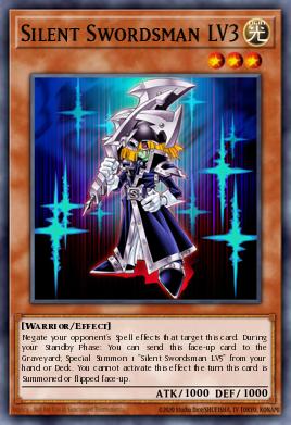 Espadachín Silencioso LV3 DR3-069