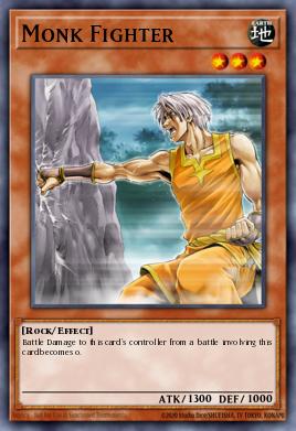 Luchador Monje DR3-199, carta de Yu-Gi-Oh! de Dark Revelation Volume 3