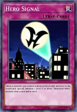 Señal de Héroe DR3-229, carta de Yu-Gi-Oh! de Dark Revelation Volume 3