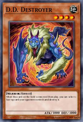 D.D. Destructor DREV-083, carta de Yu-Gi-Oh! de Duelist Revolution