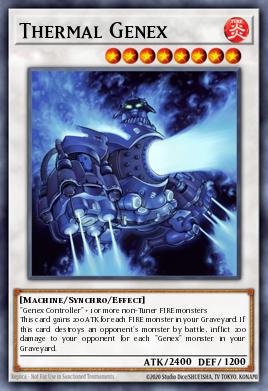 Genex Termal DT02-034, carta de Yu-Gi-Oh! de Duel Terminal 2