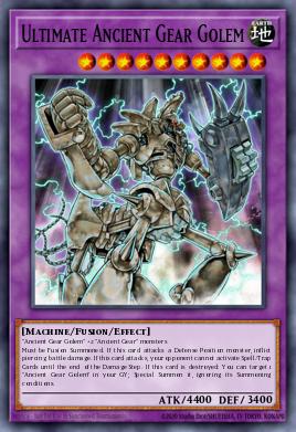 Golem de Mecanismo Antiguo Definitivo