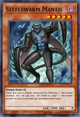 Mantis Horda de Acero DT05-080, carta de Yu-Gi-Oh! de Duel Terminal 5b