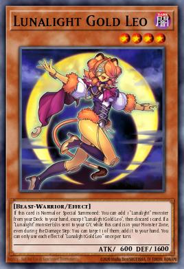 Leona Dorada de la Lunaluz DUAD-005