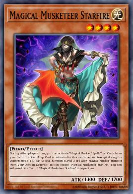 Mágica Mosquetera Starfire