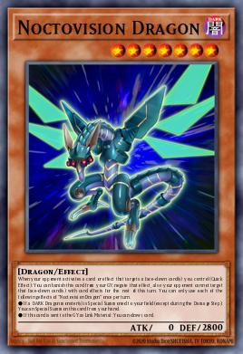 Dragón Noctovisión ETCO-007, carta de Yu-Gi-Oh! de Eternity Code