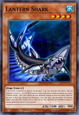 Tiburón Farol ETCO-018, carta de Yu-Gi-Oh! de Eternity Code