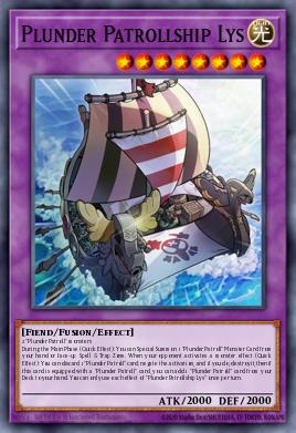 Lys Barco Patrulla Saqueo ETCO-087, carta de Yu-Gi-Oh! de Eternity Code
