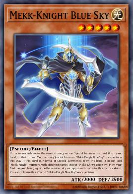 Mekk-Caballero Cielo Azul EXFO-014