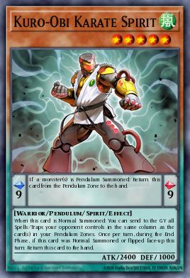 Espíritu del Karate Kuro-Obi EXFO-081