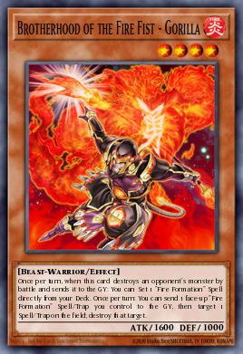 Hermandad del Puño de Fuego - Gorila FIGA-022