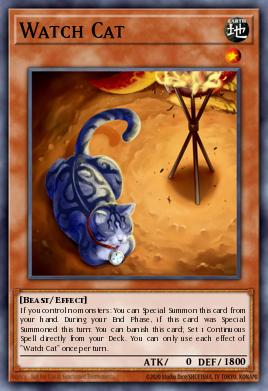 Gato del Reloj FLOD-028