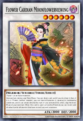 Flor Cardian Visión de la Flor de Luna