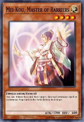 Mei-Kou, Amo de Barreras FOTB-025