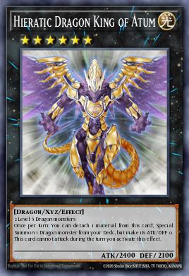 Dragón Hierático Rey de Atum GAOV-047