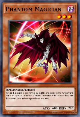 Mago Fantasma GENF-092, carta de Yu-Gi-Oh! de Generation Force