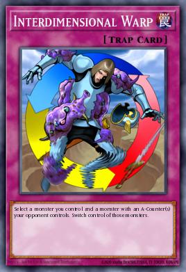 Distorsión Interdimensional GLAS-078, carta de Yu-Gi-Oh! de Gladiator's Assault