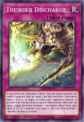 Descarga de Trueno GRCR-035, carta de Yu-Gi-Oh! de The Grand Creators