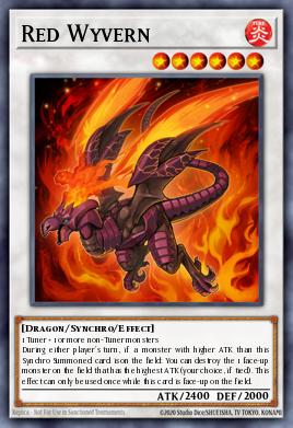 Güiverno Rojo HSRD-022, carta de Yu-Gi-Oh! de High-Speed Riders