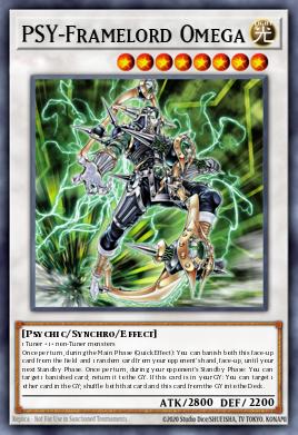 Señor Armazón-PSÍ Omega HSRD-035, carta de Yu-Gi-Oh! de High-Speed Riders