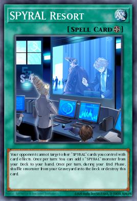 Resort E.S.P.I.R.A.L. INOV-089, carta de Yu-Gi-Oh! de Invasion: Vengeance