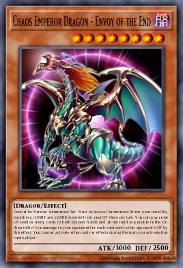 Dragón Emperador del Caos - Enviado del Fin IOC-000