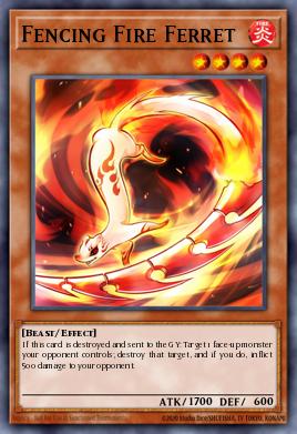 Hurón de Fuego Esgrimista JOTL-097