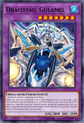 Dracocola Gulamel JUSH-007, carta de Yu-Gi-Oh! de Justice Hunters