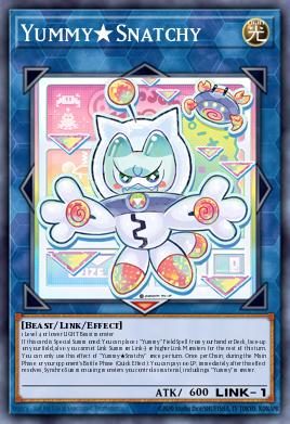 Yummy★Snatchy JUSH-022, carta de Yu-Gi-Oh! de Justice Hunters