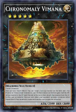 Vimana Cronómalo JUSH-044, carta de Yu-Gi-Oh! de Justice Hunters