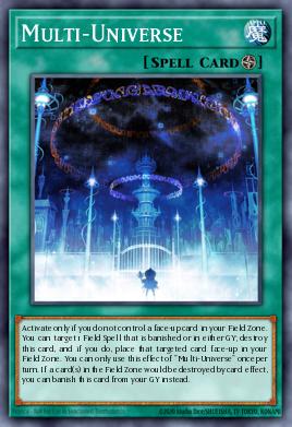 Multi-Universo LEDE-086, carta de Yu-Gi-Oh! de Legacy of Destruction