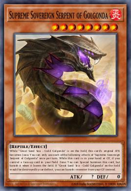 Soberano Supremo Serpiente de Golgonda LIOV-004