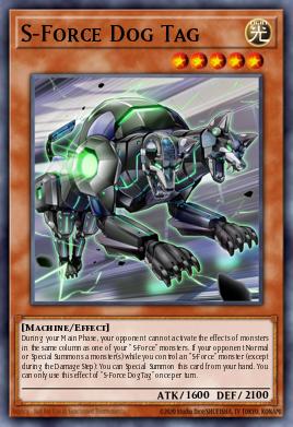 Fuerza-S Chapa Canina LIOV-014