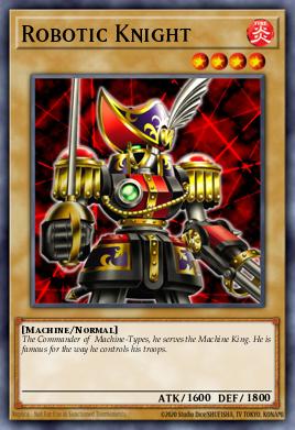 Caballero Robótico LOD-051, carta de Yu-Gi-Oh! de Legacy of Darkness