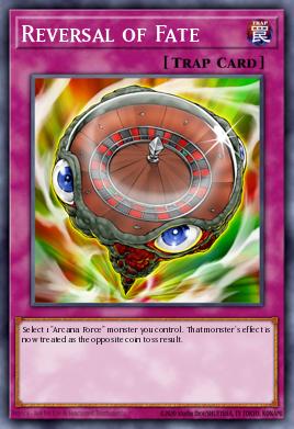 Inversión de la Suerte LODT-067, carta de Yu-Gi-Oh! de Light of Destruction