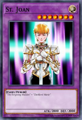 St.Joan LON-045, carta de Yu-Gi-Oh! de Labyrinth of Nightmare