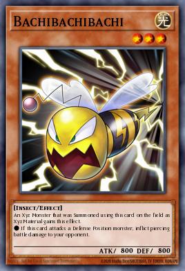 Bachibachibachi LTGY-001, carta de Yu-Gi-Oh! de Lord of the Tachyon Galaxy