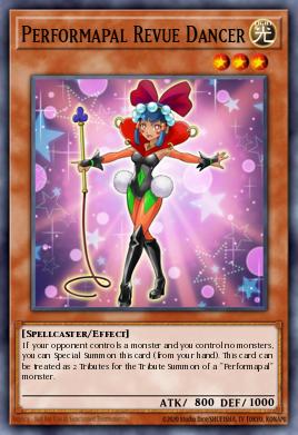 Artistamigo Bailarín de Varieté MACR-003, carta de Yu-Gi-Oh! de Maximum Crisis