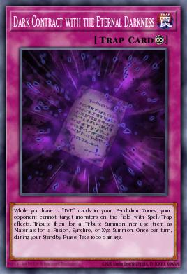 Contrato Oscuro con la Oscuridad Eterna
