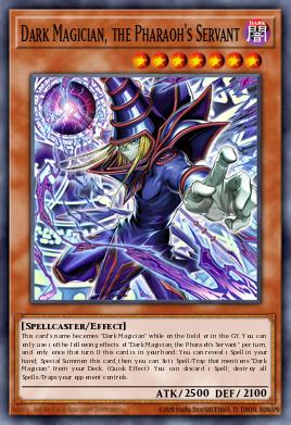 Dark Magician, the Pharaoh's Servant MAMO-001