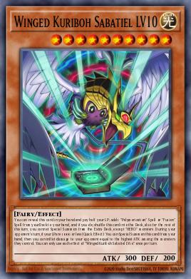 Winged Kuriboh Sabatiel LV10 MAMO-006